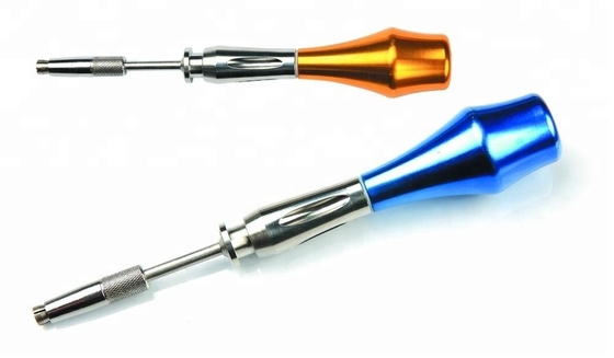 comprar En el caso de las herramientas de ortodoncia de aleación de titanio, el mango dental de los mini tornillos online manufacture