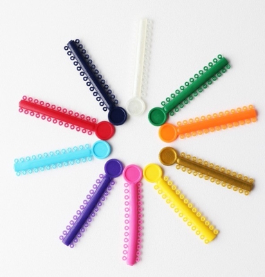 comprar 30 Colores Dental Ortodoncia Ligadura Enlace O Anillo Para Instrumentos Plásticos de Clase I online manufacture
