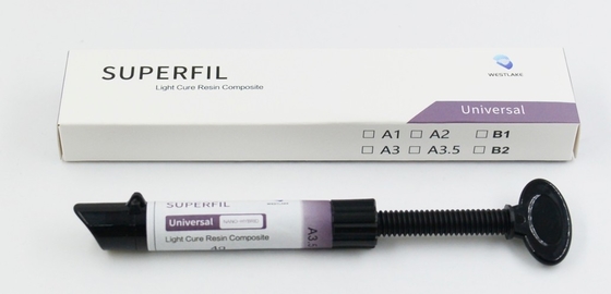 comprar Superfil Nano Hybrid Material de relleno dental de resina compuesta universal para curar la luz online manufacture
