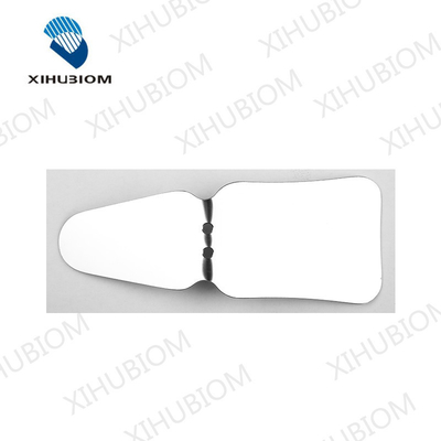 Pequeños instrumentos de ortodoncia de acero inoxidable área dental boca visor interno