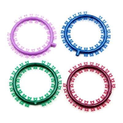 Enlace de ligadura elástica de ortodoncia plástica Color personalizado